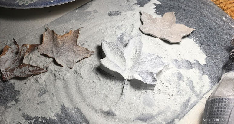Maple leaf cutout rough