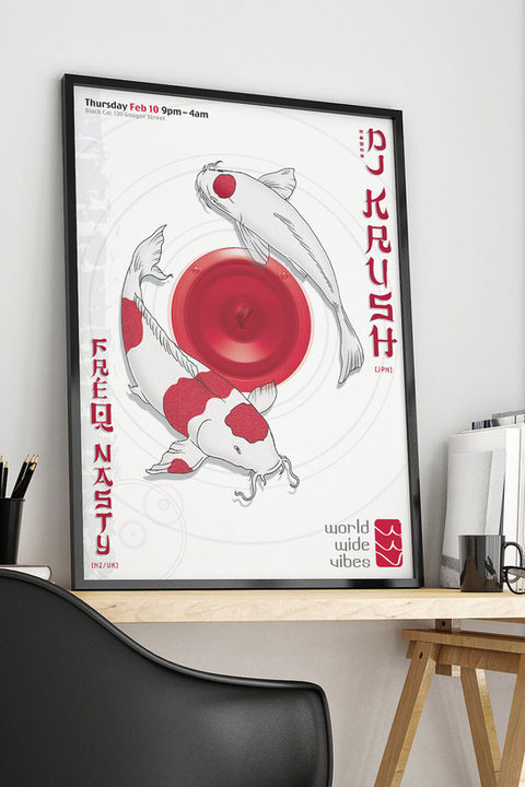 DJ Krush Poster
