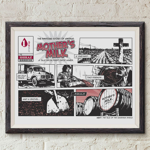 First Drop Wines | Mothers Milk Poster